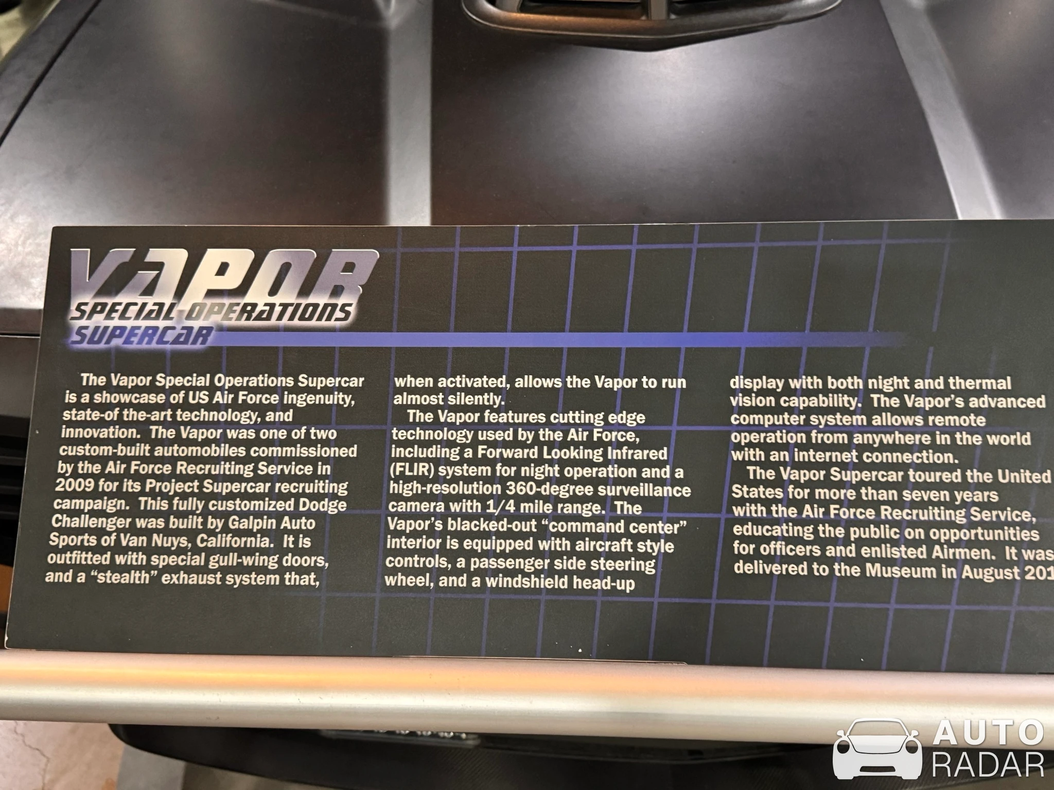 Dodge Challenger Vapor spotted in Dayton