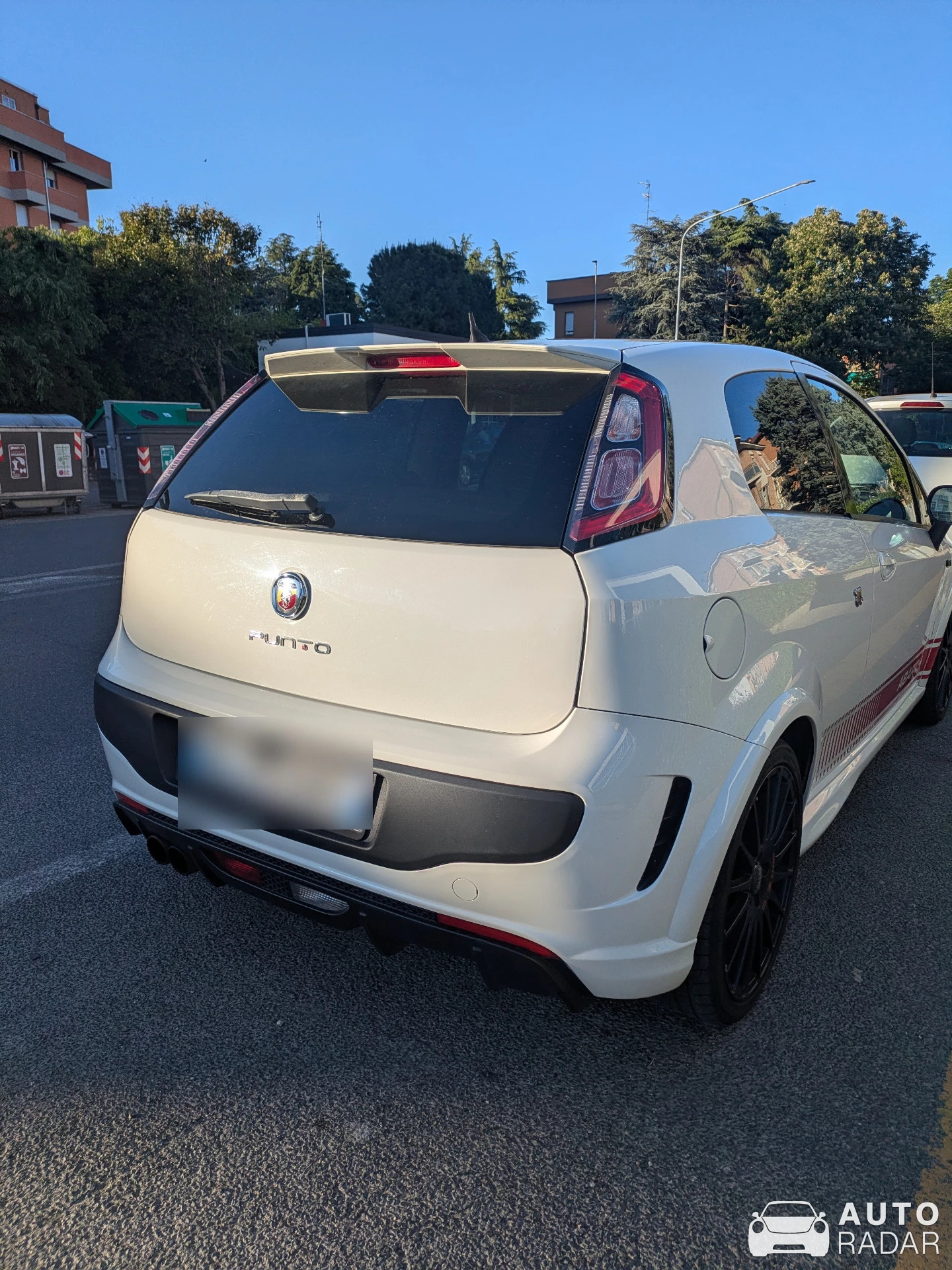 Abarth Grande Punto spotted in Imola