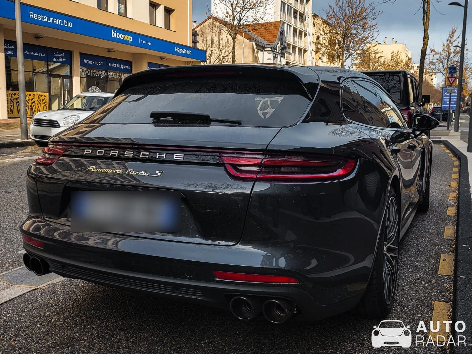 Porsche 971 Panamera Turbo Sport Turismo spotted in Valence, France