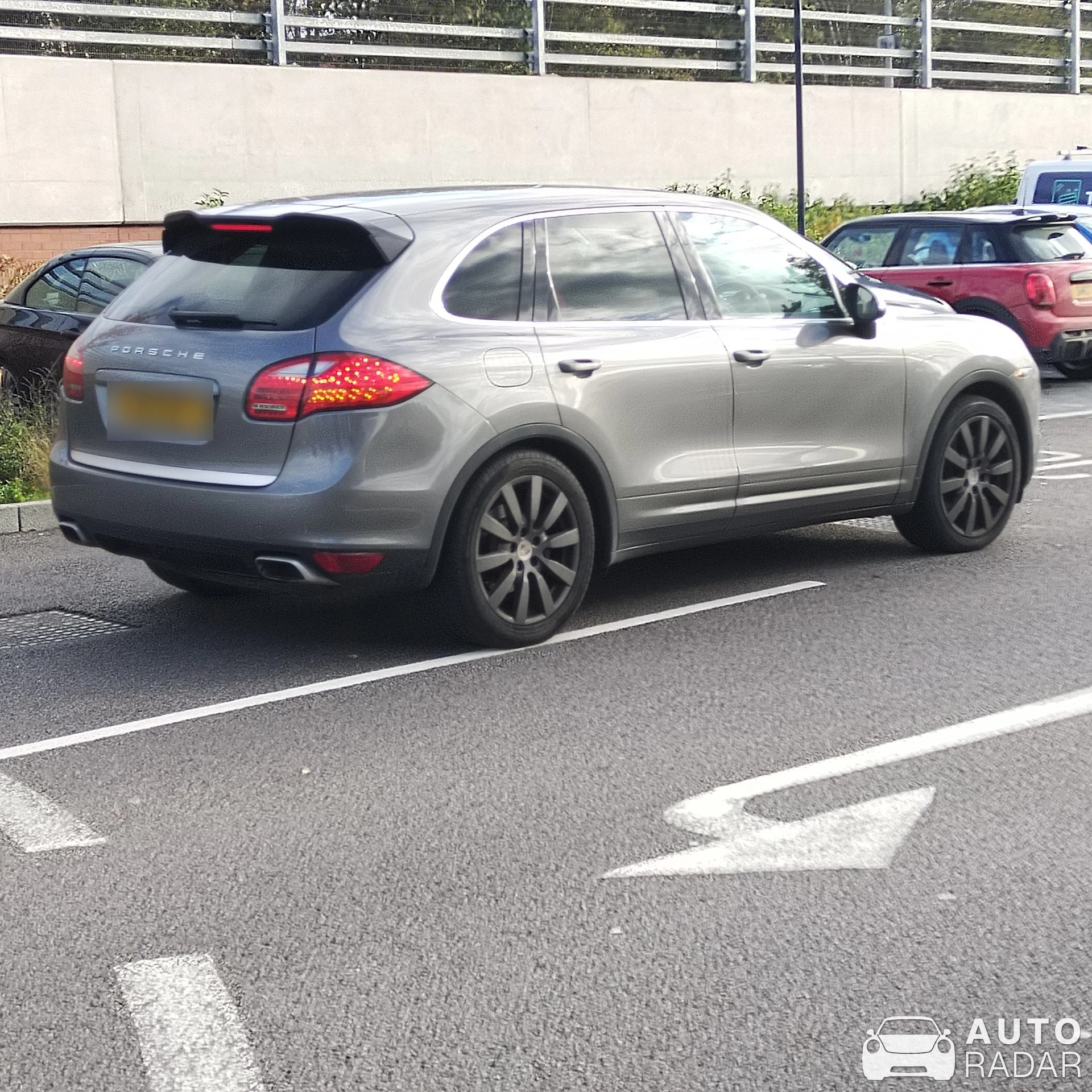 Porsche Cayenne spotted in Staffordshire, United Kingdom
