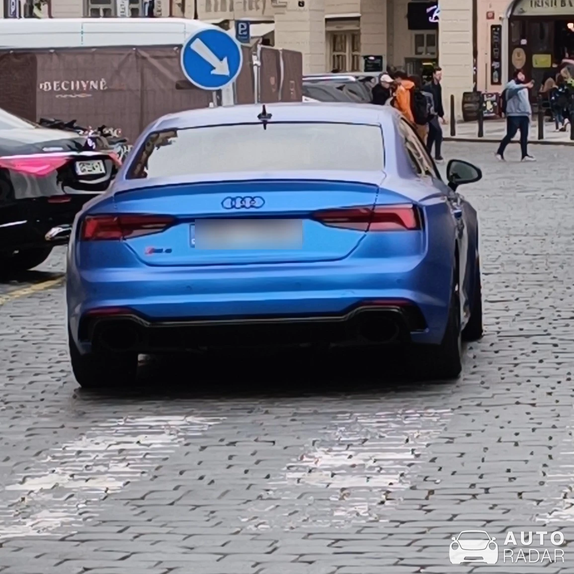 Audi RS5 B9 spotted in Praha 1, Czechia