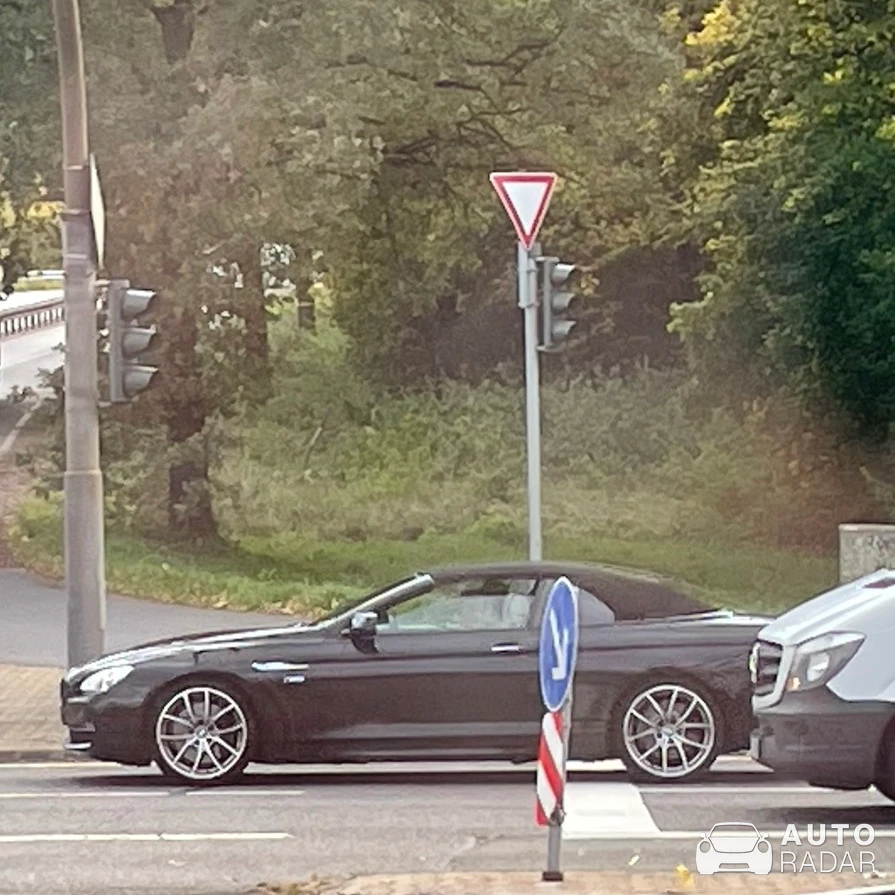 BMW 6 Series F12 Cabriolet spotted in Saarbrücken