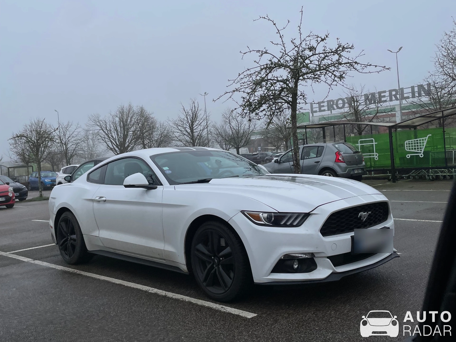 Ford Mustang GT spotted in Isneauville, France