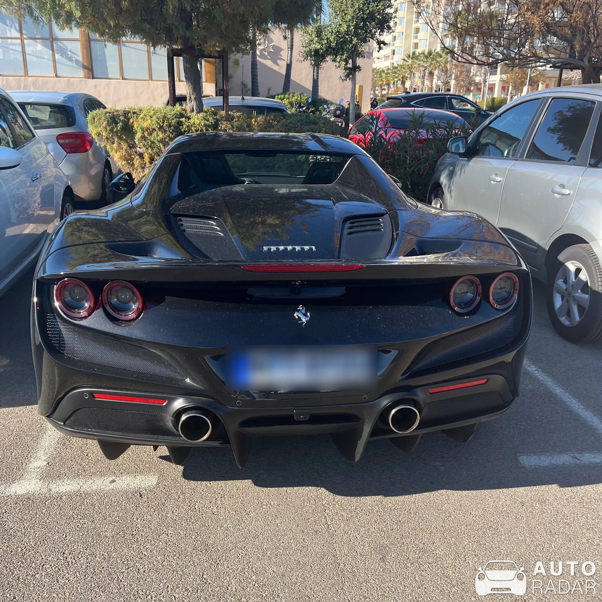 Ferrari F8 Spider spotted in Palma, Spain