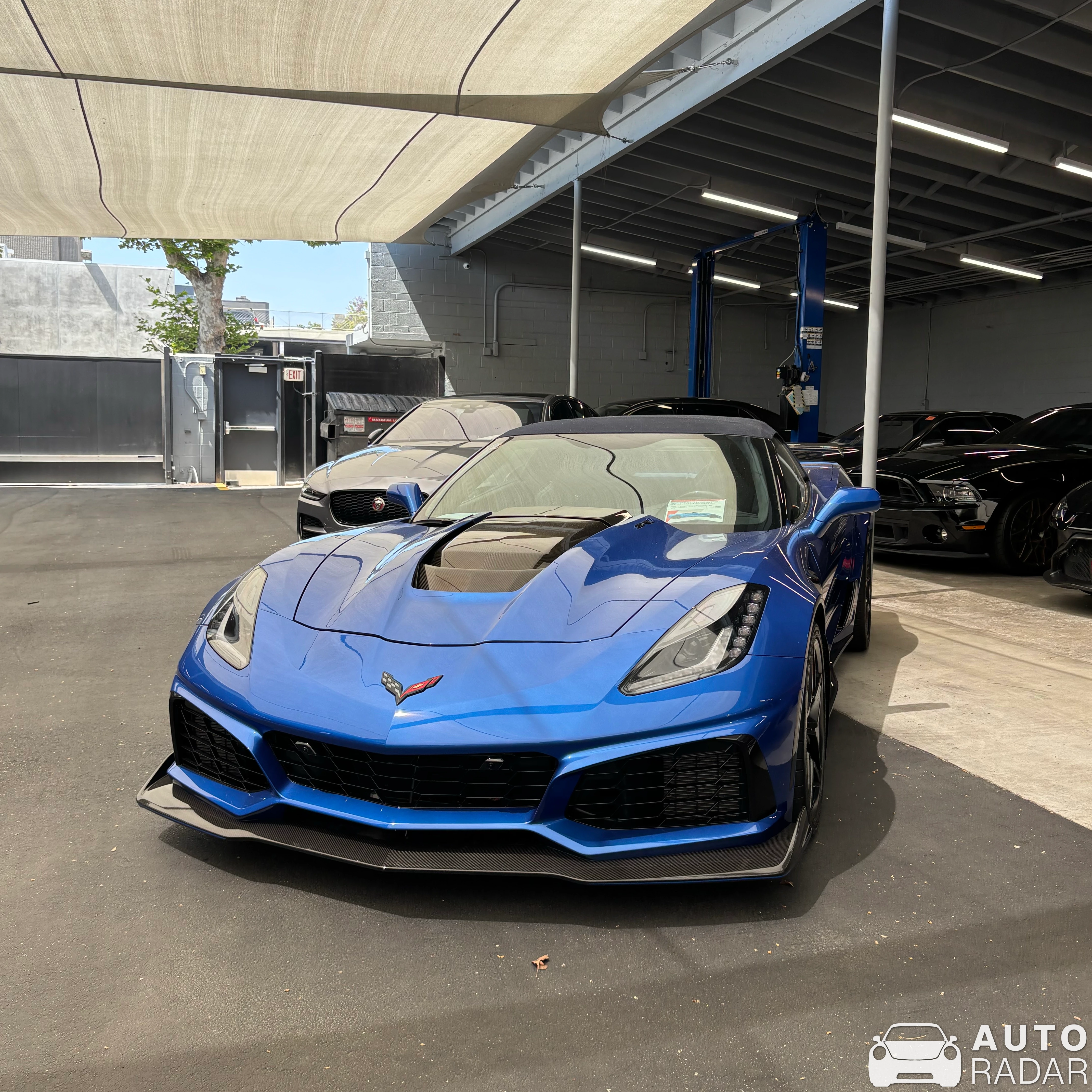 Chevrolet Corvette C7 ZR1 Convertible spotted in Beverly Hills
