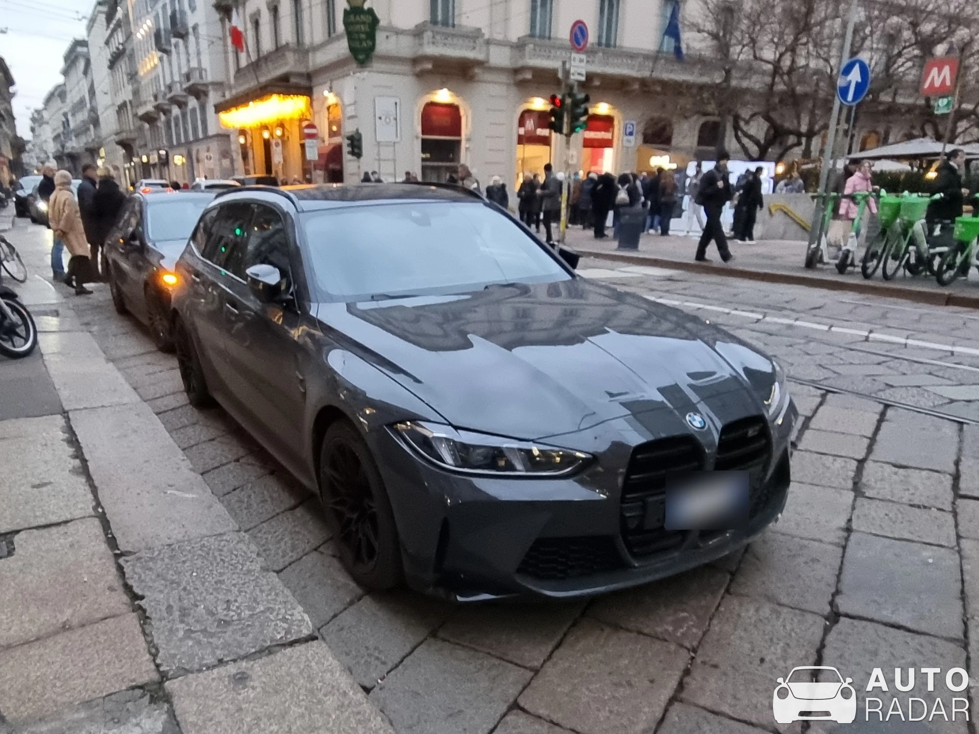 BMW M3 G81 Touring Competition spotted in Milano, Italy