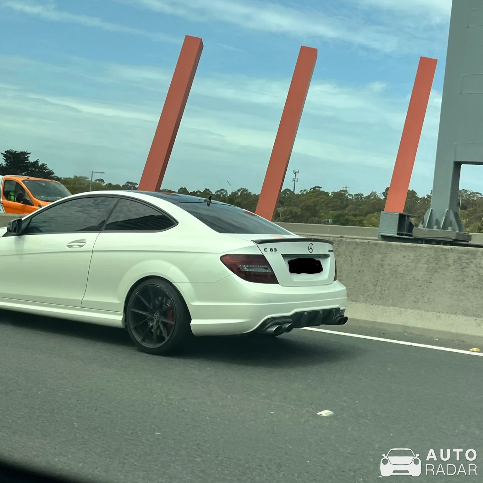 Mercedes-AMG C 63 Coupé W204 spotted in Travancore, Australia