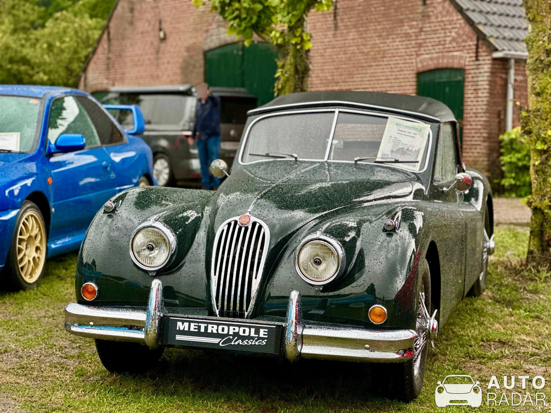 Jaguar XK140 Drophead Coupe spotted in Beesd
