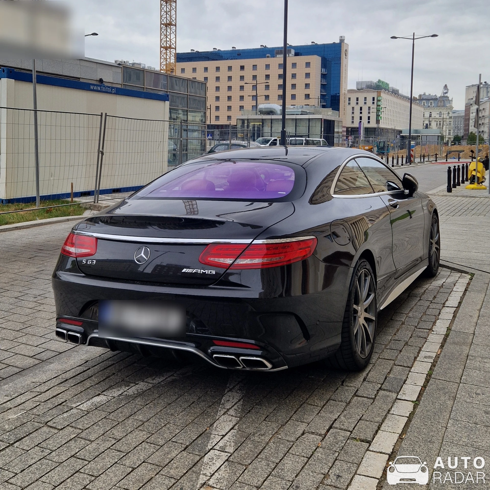 Mercedes-Benz S 63 AMG Coupé C217 spotted in Warszawa