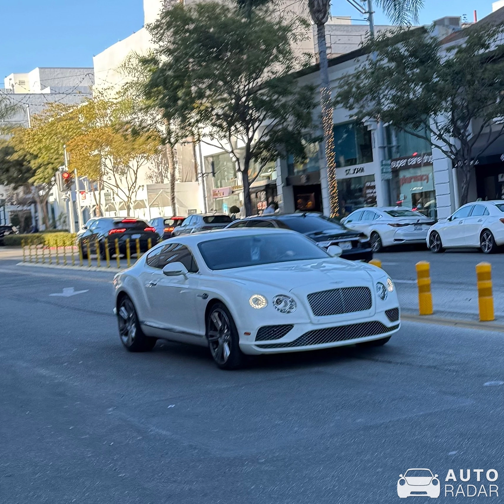 Bentley Continental GT spotted in Beverly Hills, United States