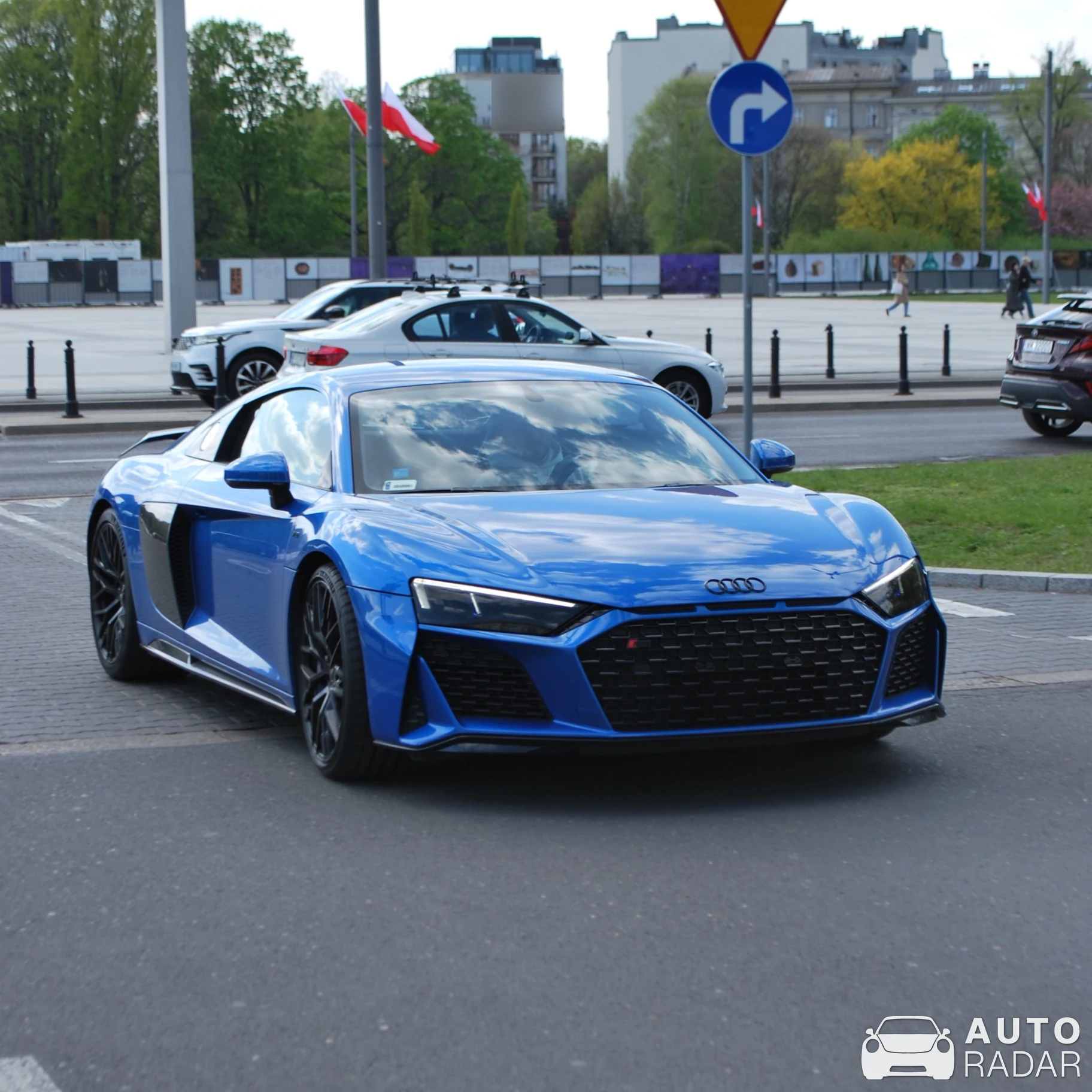 Audi R8 V10 Performance 2019 spotted in Warszawa, Poland