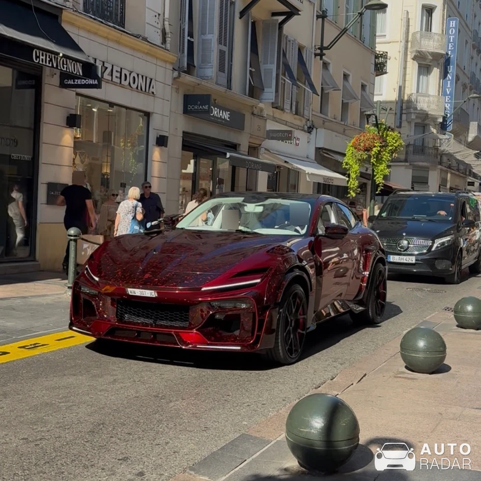 Ferrari Purosangue Mansory Pugnator spotted in Cannes, Ranska