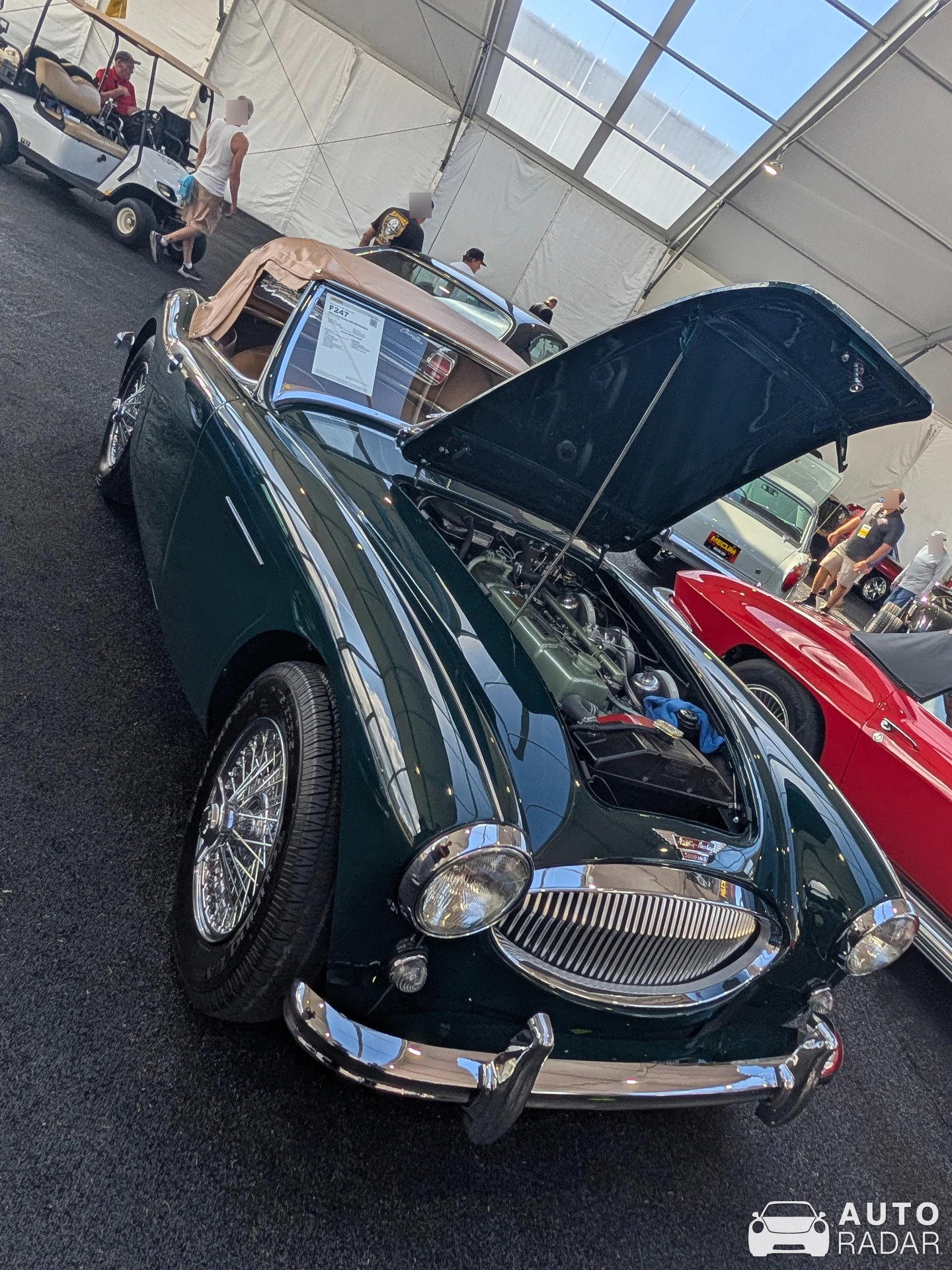 Austin-Healey 3000 spotted in Magaragadi, Nepal