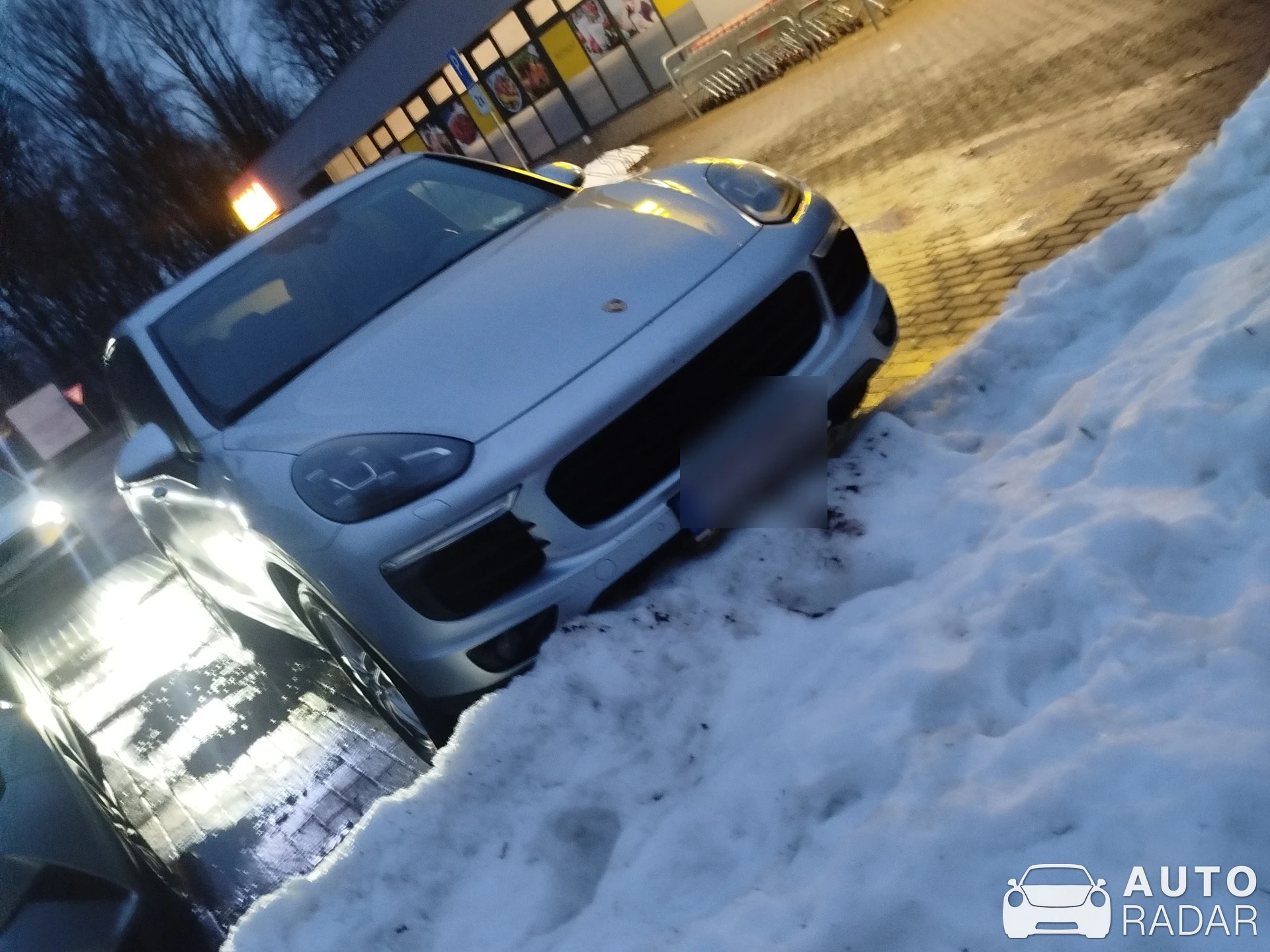 Porsche Cayenne spotted in Strážske, Slovakia