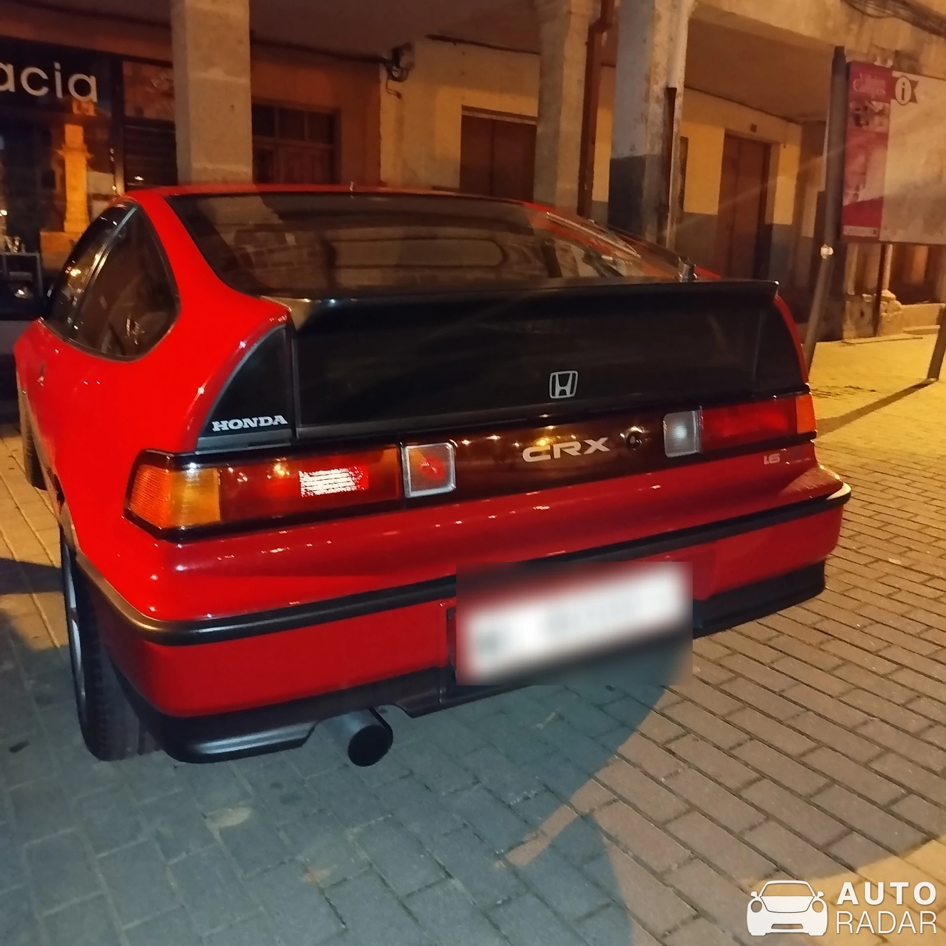 Honda CR-X spotted in Villalón de Campos, España