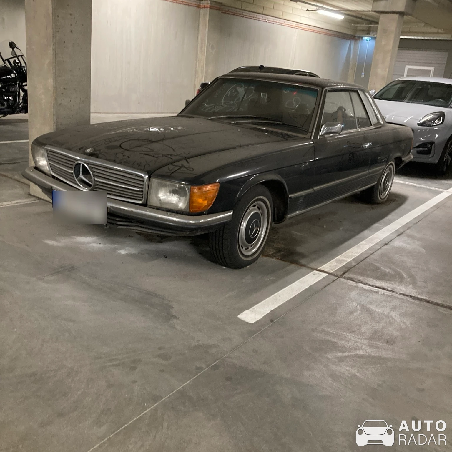 Mercedes-Benz 300 SL C107 spotted in Tallinn