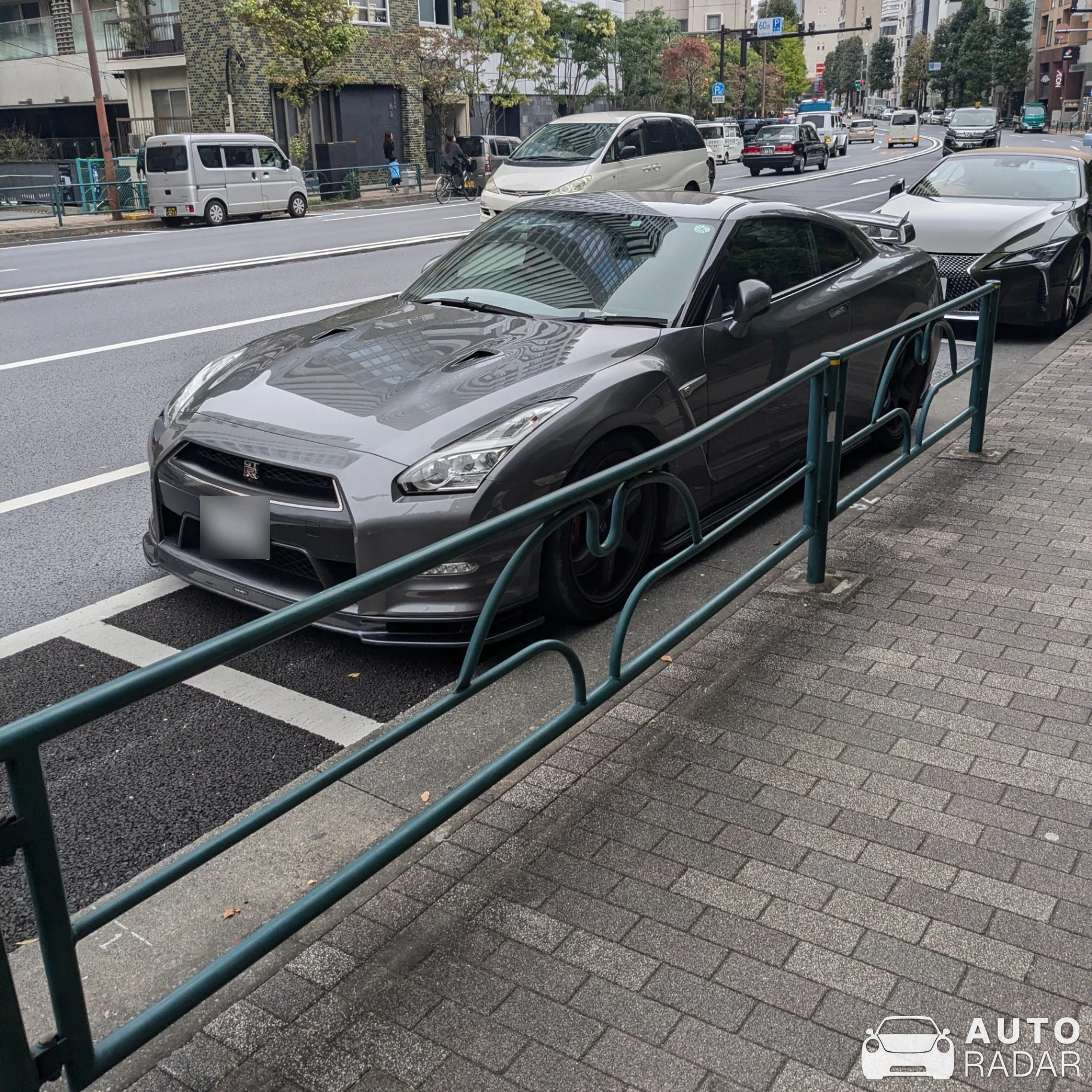 Nissan GT-R R35 spotted in Minato City, Japan