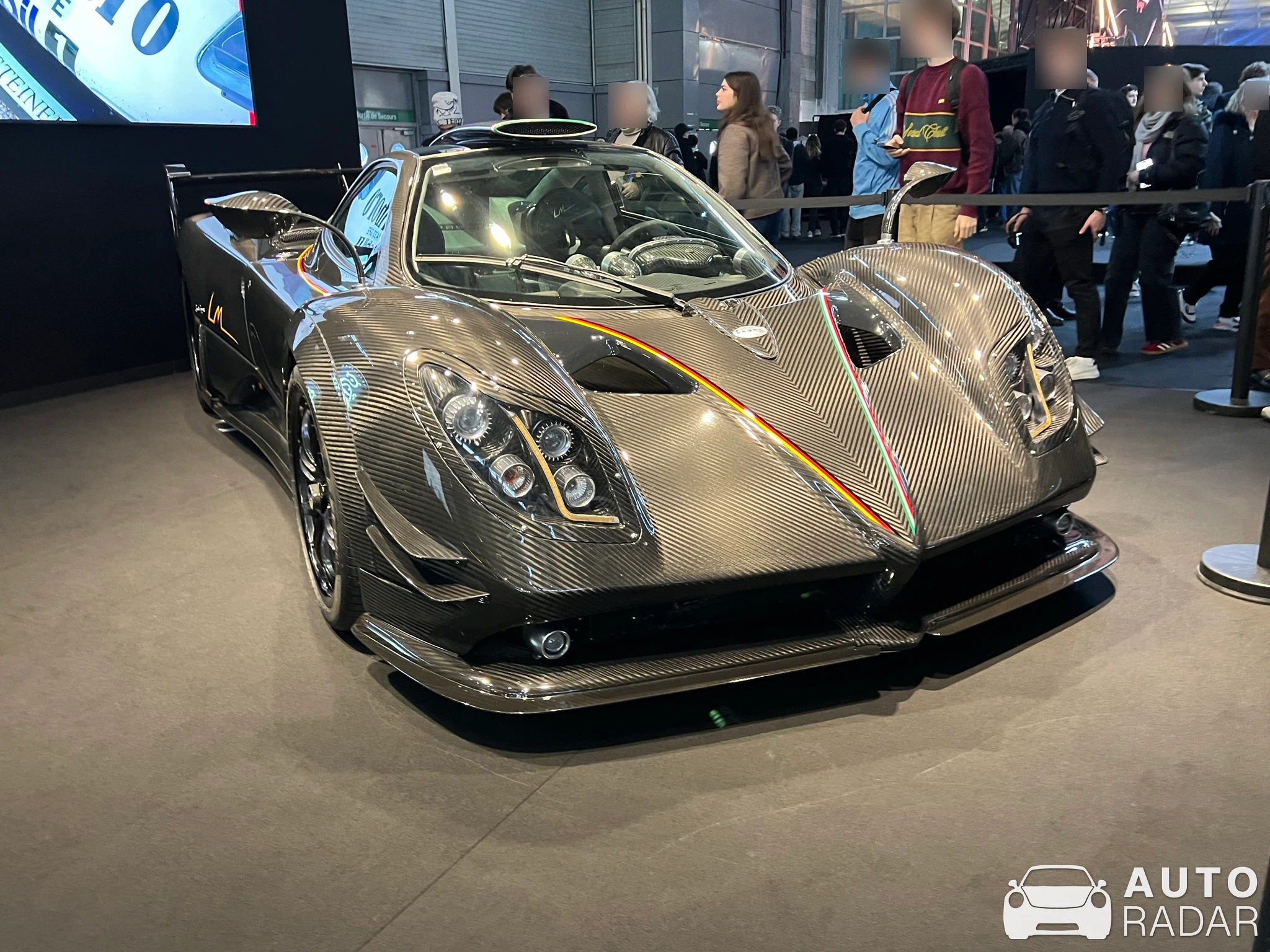 Pagani Zonda LM spotted in Paris