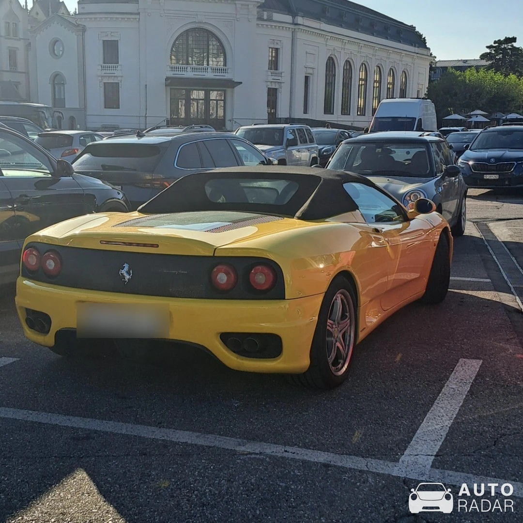 Ferrari 360 Spider spotted in Vevey, Suisse