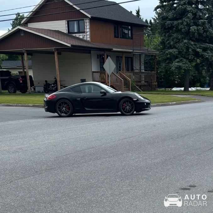 Porsche 981 Cayman spotted in Alma