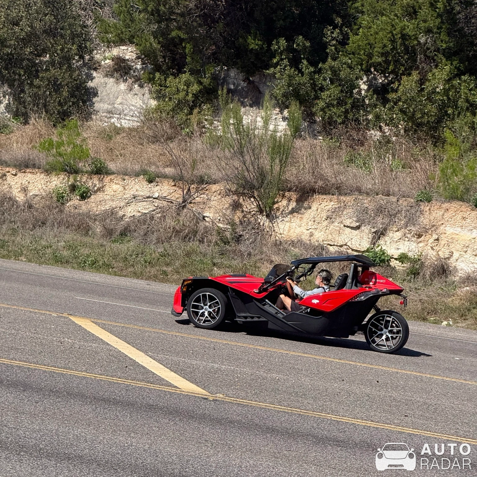 Polaris Slingshot SL spotted in Austin