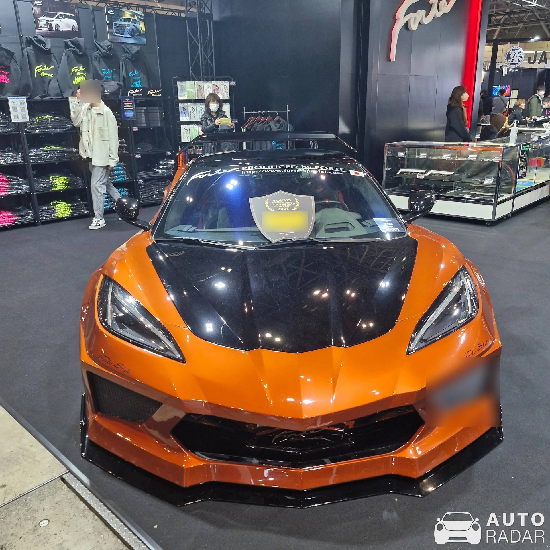 Chevrolet Corvette C8 spotted in Funabashi, Japan