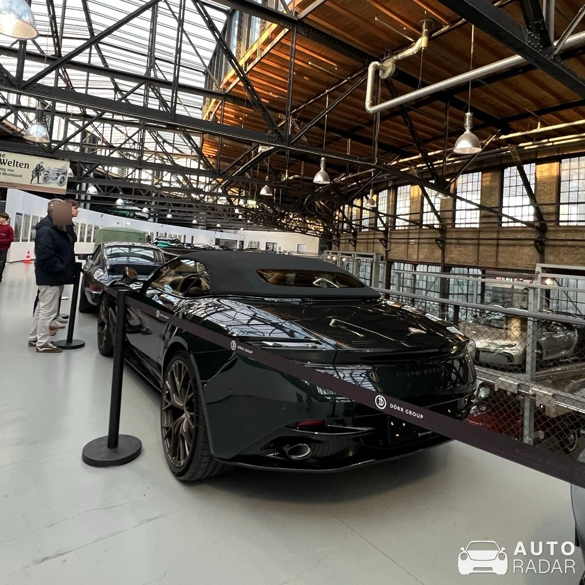 Aston Martin DB12 Volante spotted in Düsseldorf, Deutschland