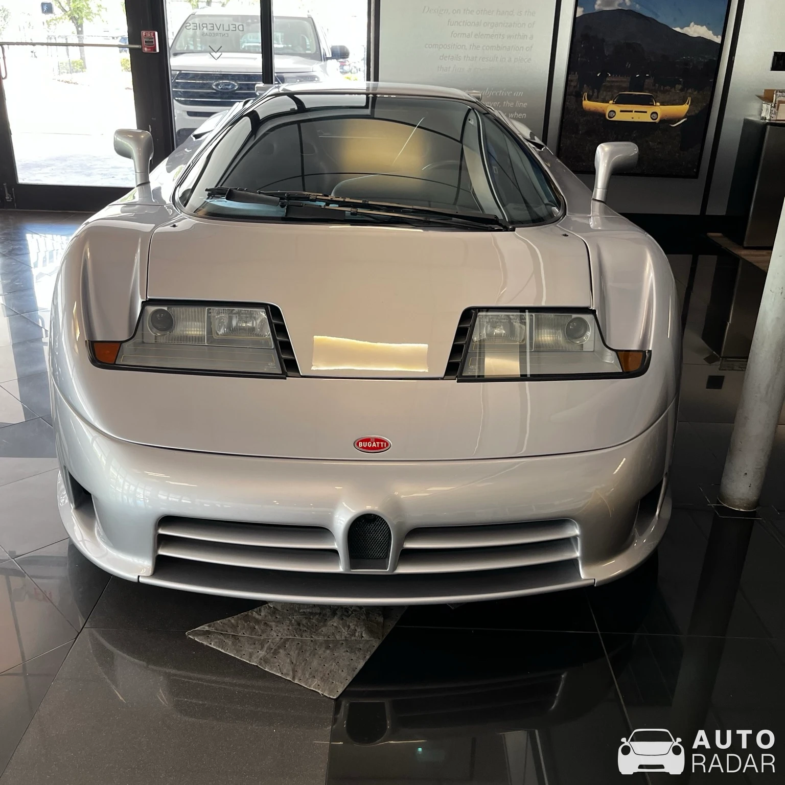 Bugatti Dauer EB110 SS spotted in Miami