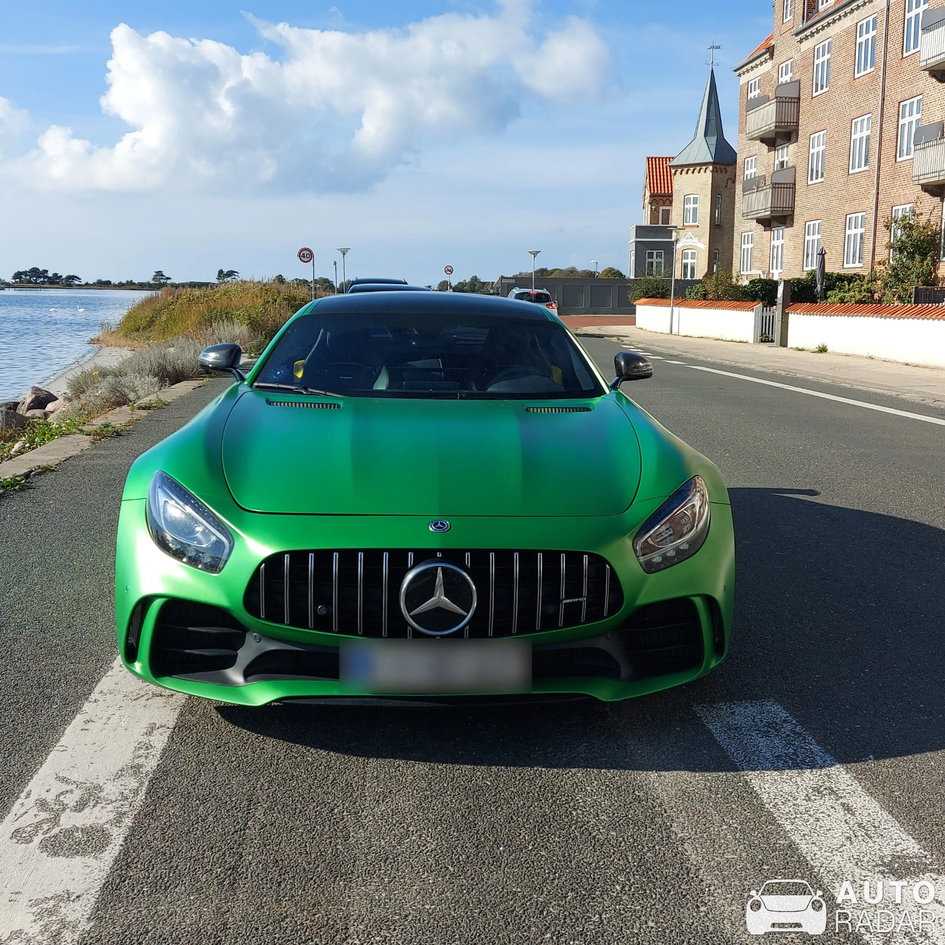 Mercedes-AMG GT C190 spotted in Kalundborg, Denmark