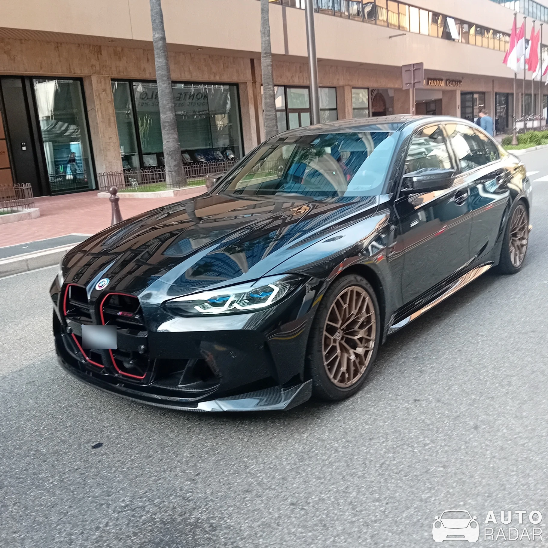 BMW M3 G80 CS spotted in , Monaco