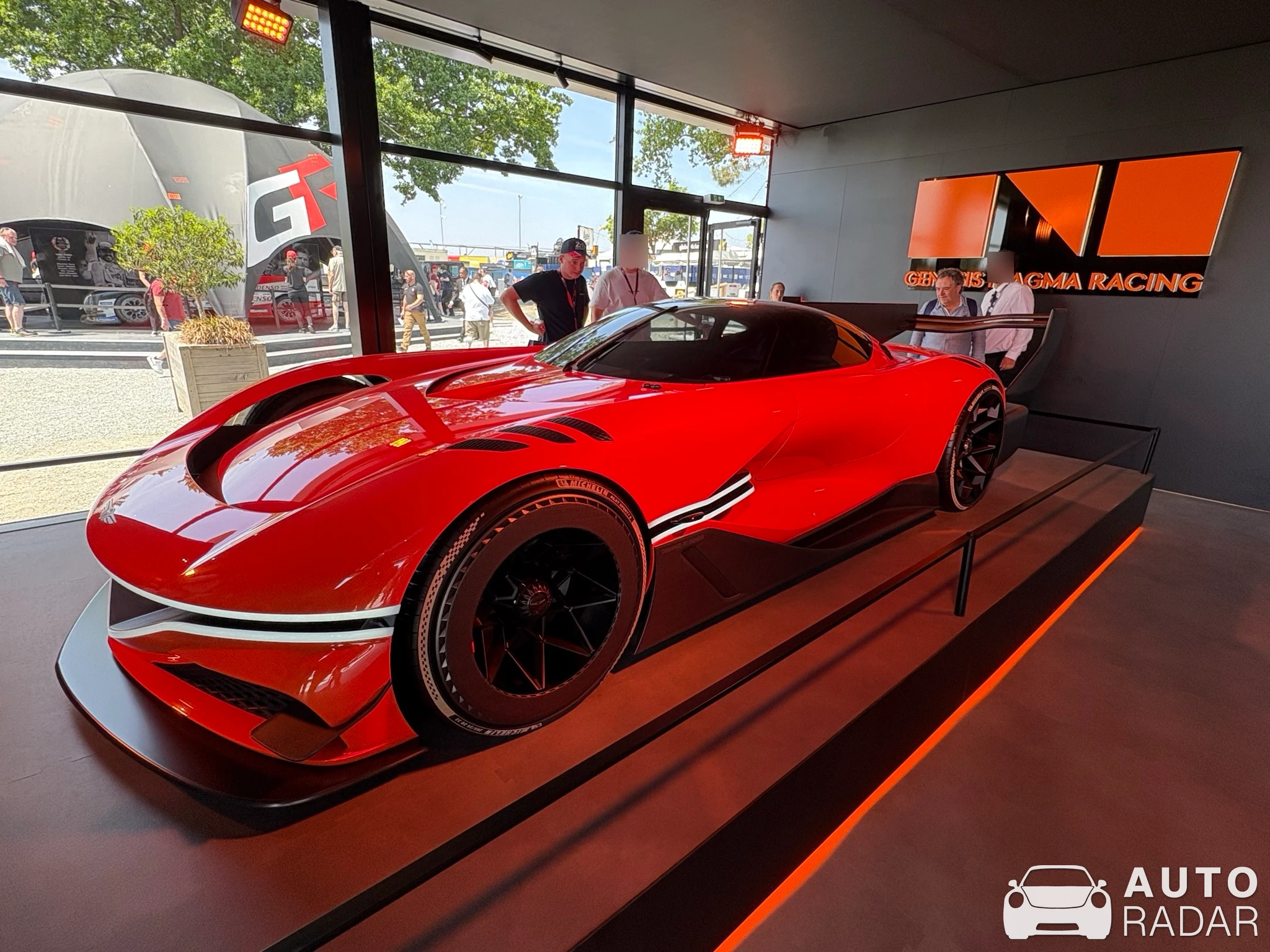 Genesis X Gran Racer Vision Gran Turismo spotted in Le Mans, France