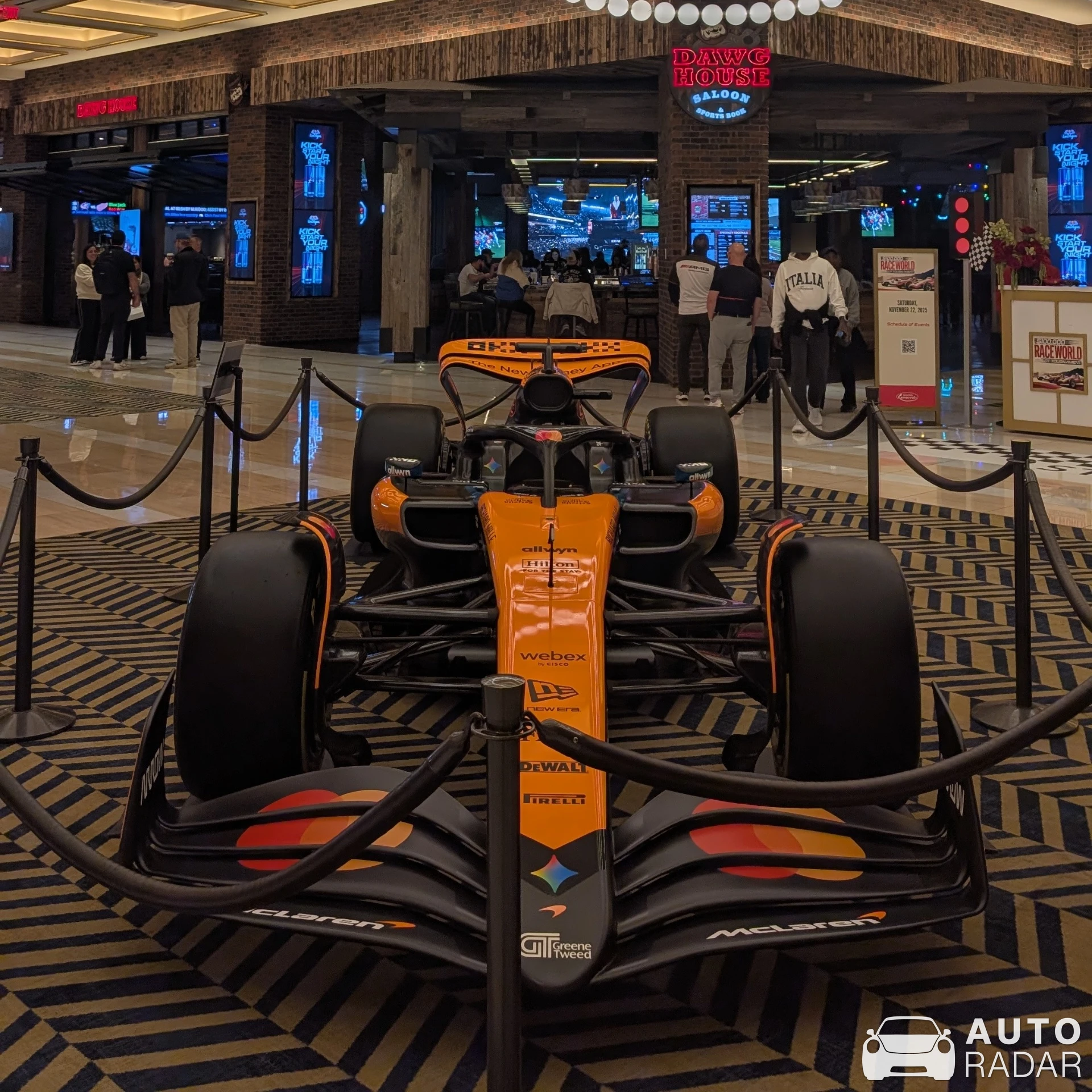 McLaren MCL39 spotted in Las Vegas