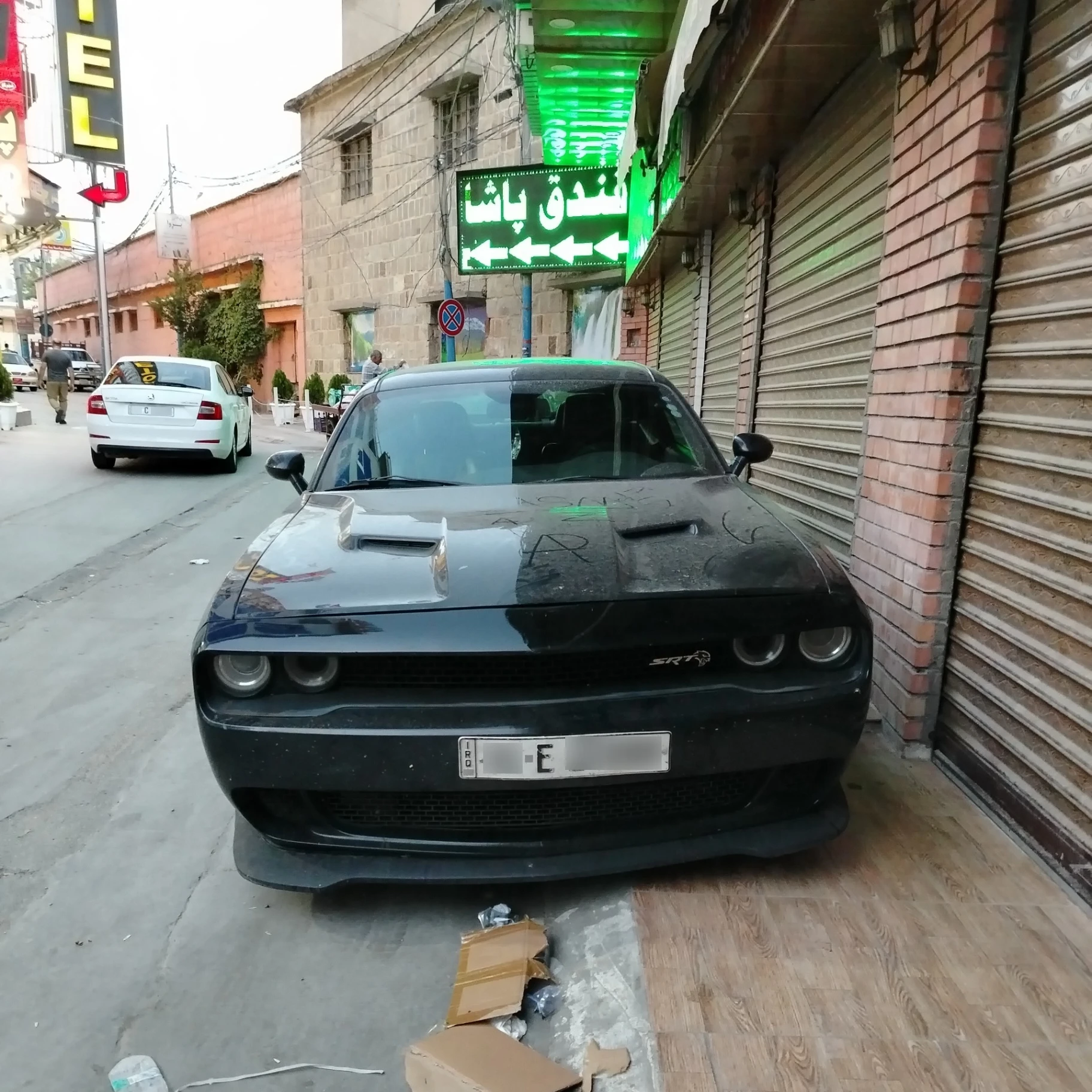 Dodge Challenger SRT Hellcat spotted in Sulaymaniyah
