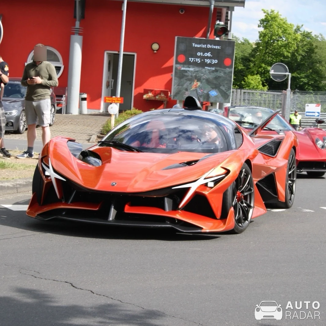 Apollo Automobili Project EVO spotted in Meuspath