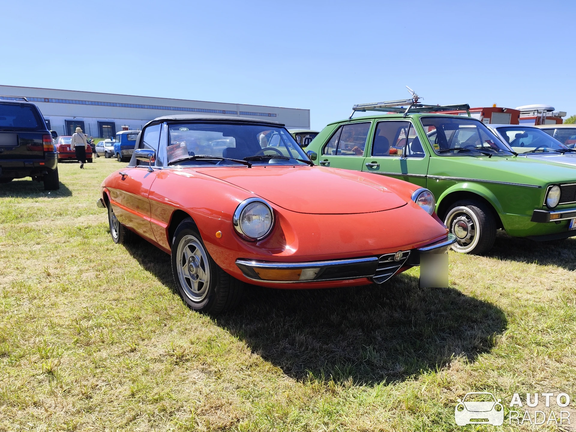 Alfa Romeo 2000 Spider spotted in Hartmannsdorf