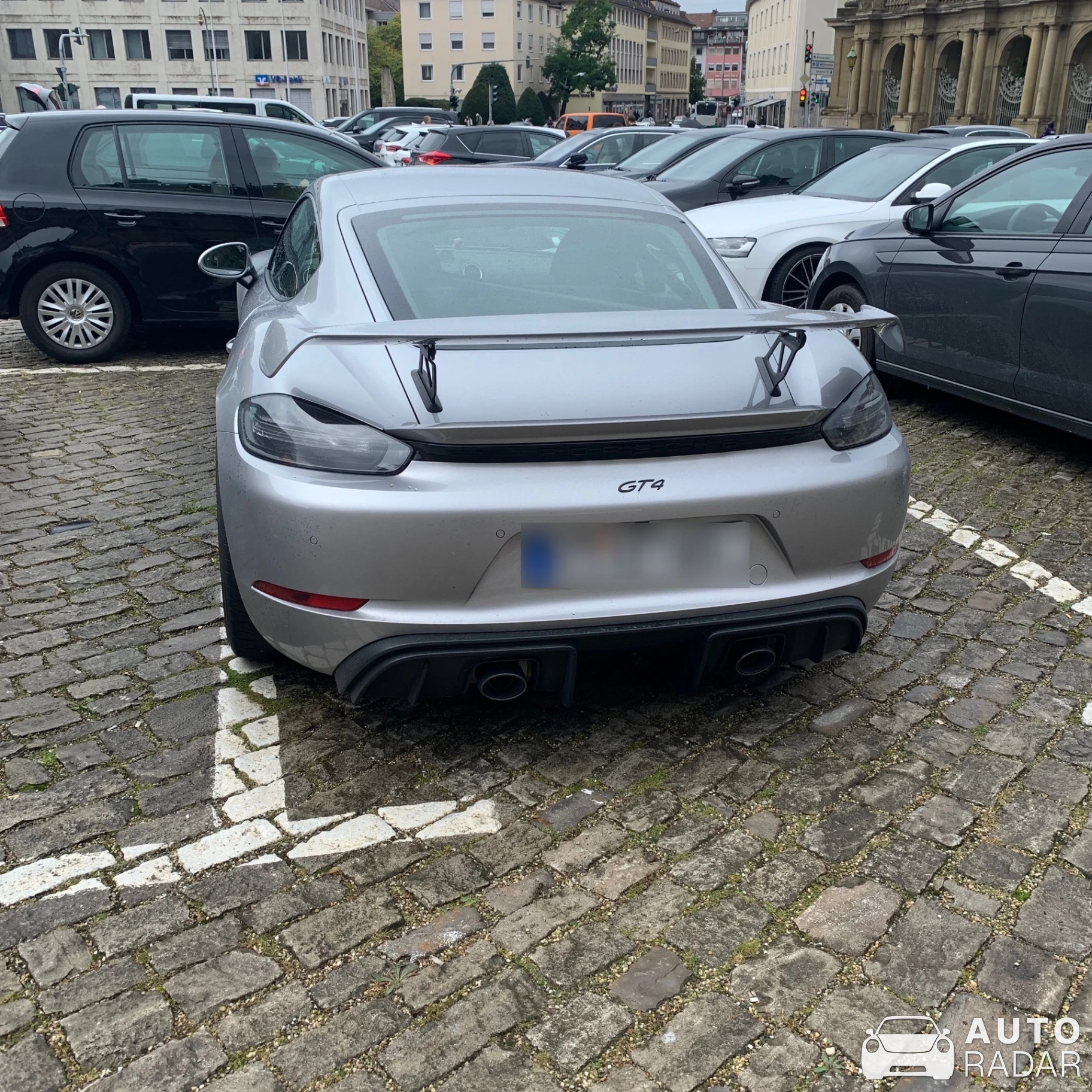 Porsche 718 Cayman GT4 spotted in Würzburg, Germany