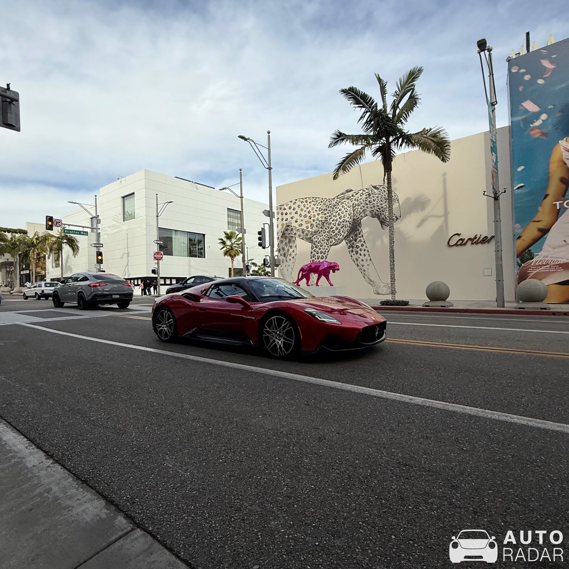 Maserati MC20 Cielo spotted in Beverly Hills, United States