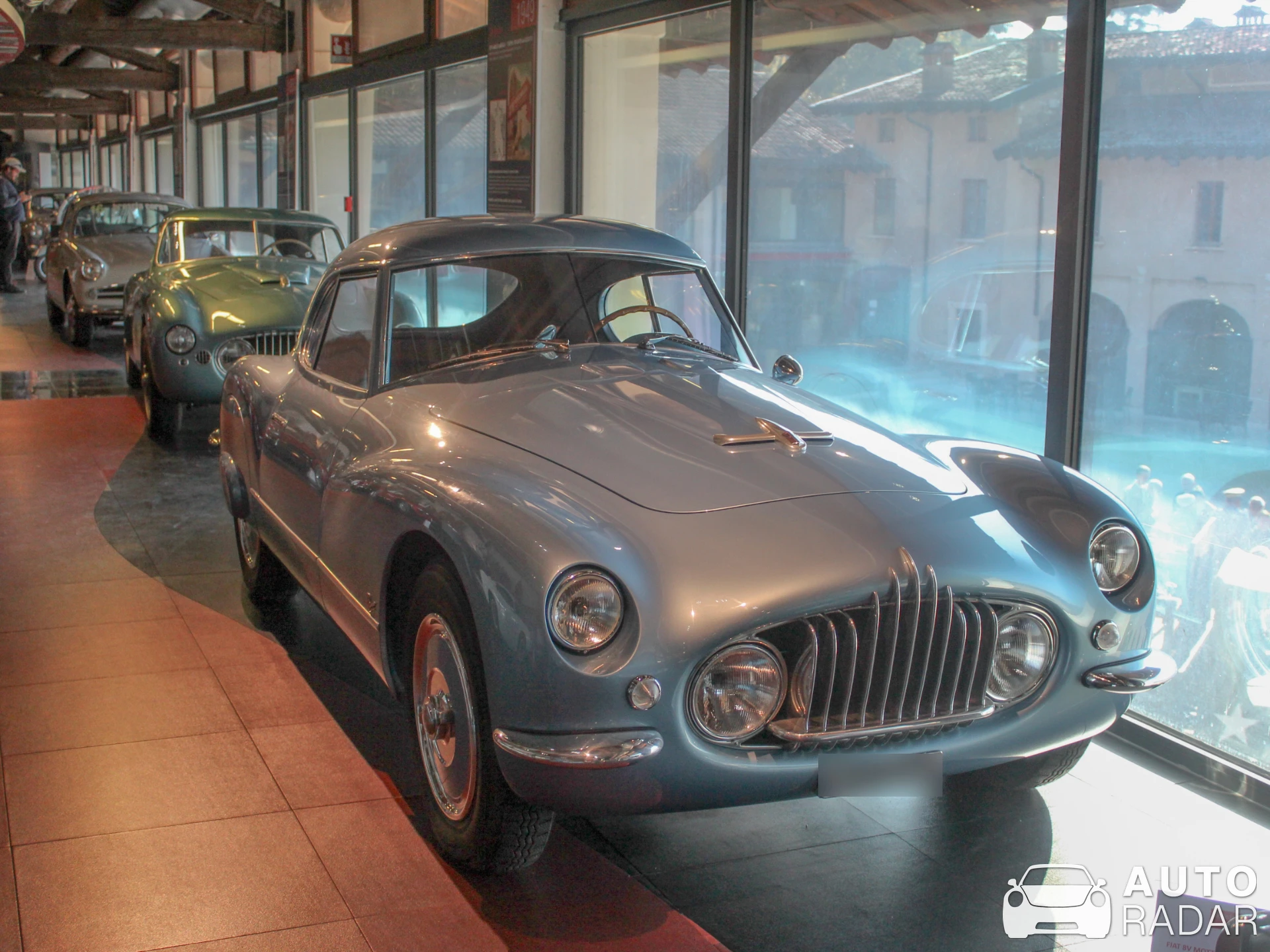 Fiat 8V Otto Vu spotted in Brescia