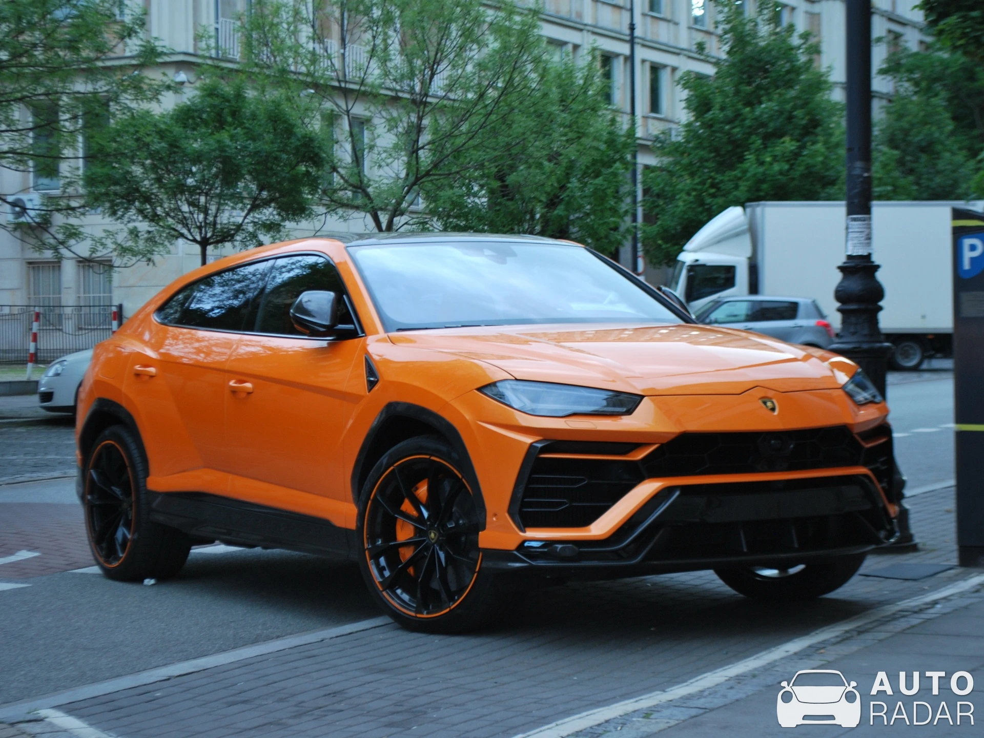 Lamborghini Urus spotted in Warszawa, Poland