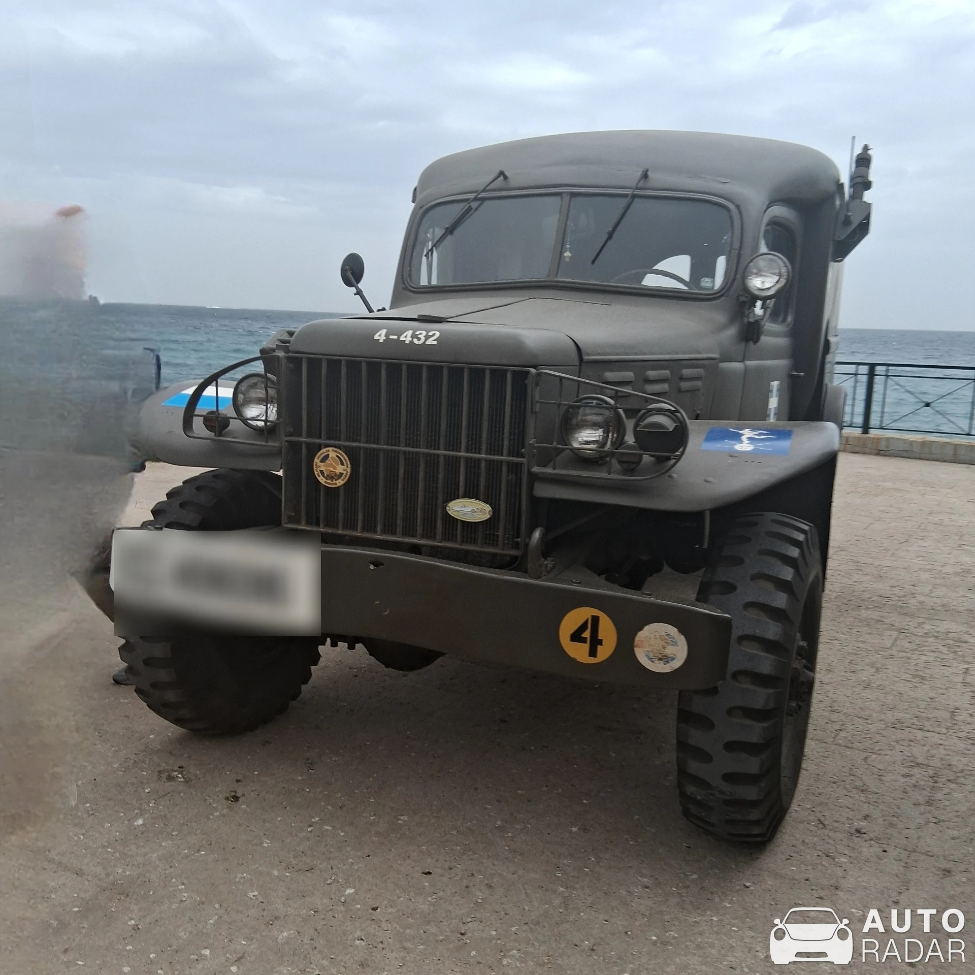 Dodge WC54 spotted in Άλιμος, Ελλάδα