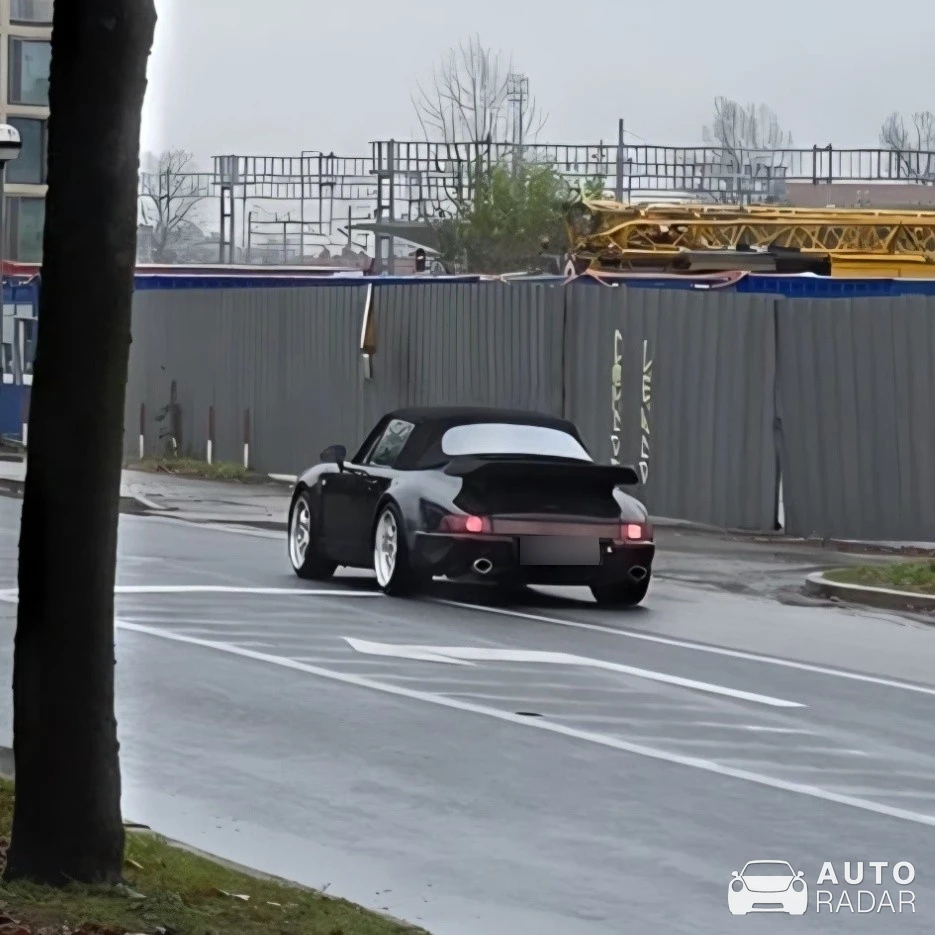 Porsche 964 Turbo Cabriolet spotted in Ljubljana