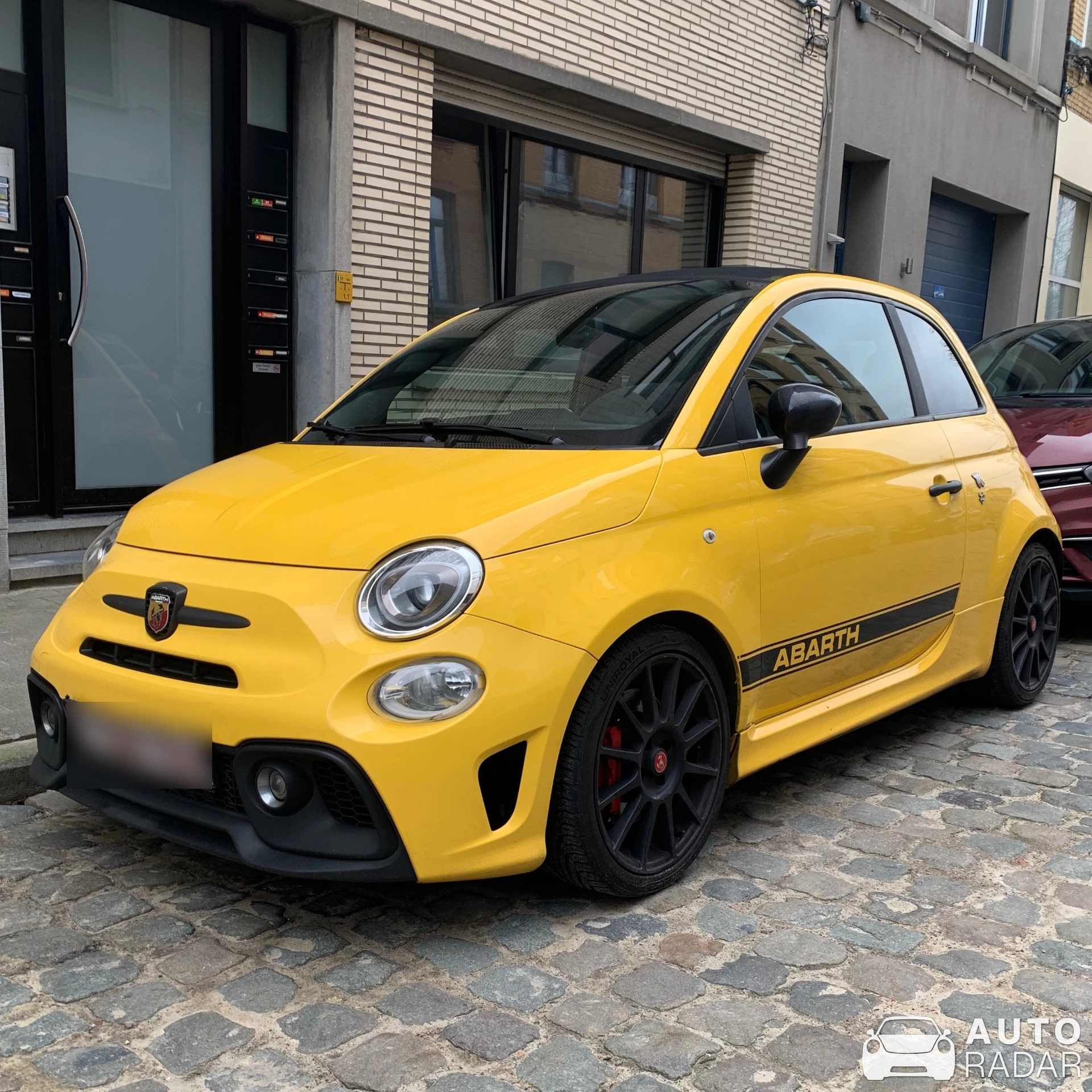 Abarth 595 Competizione spotted in Antwerpen, België