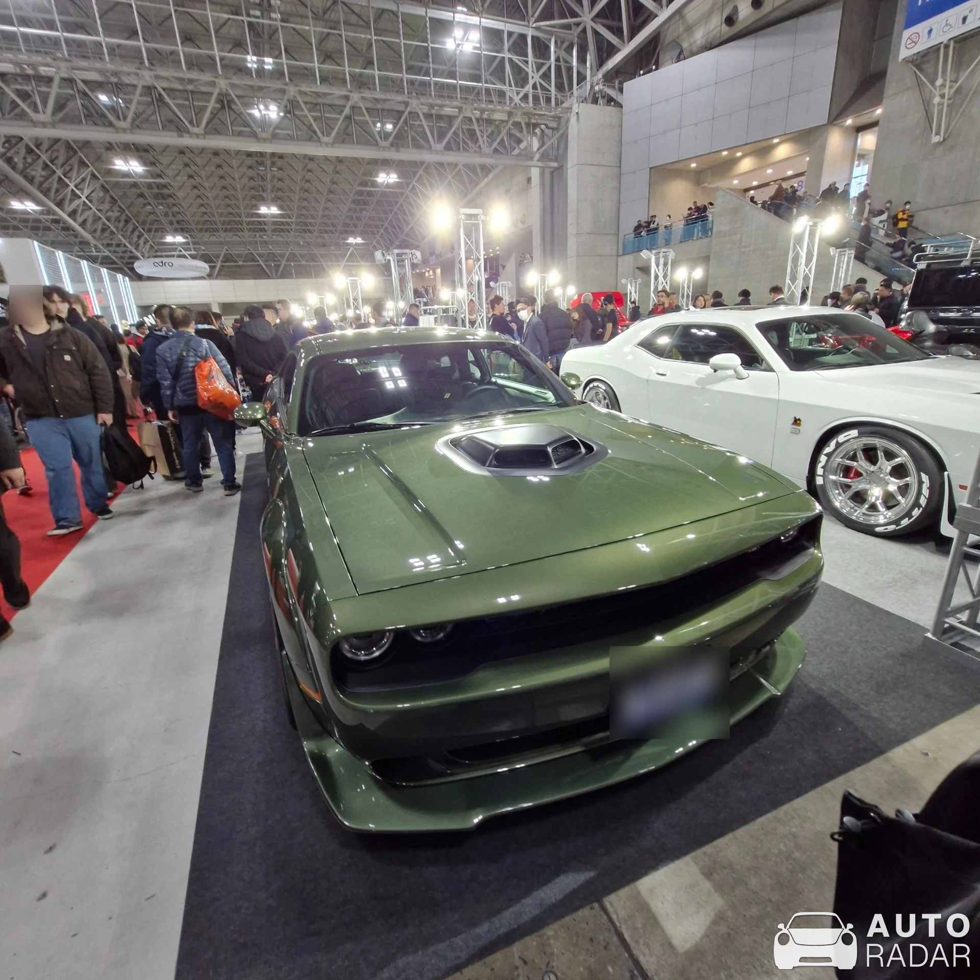 Dodge Challenger SRT Hellcat spotted in Arakawa City, Japan