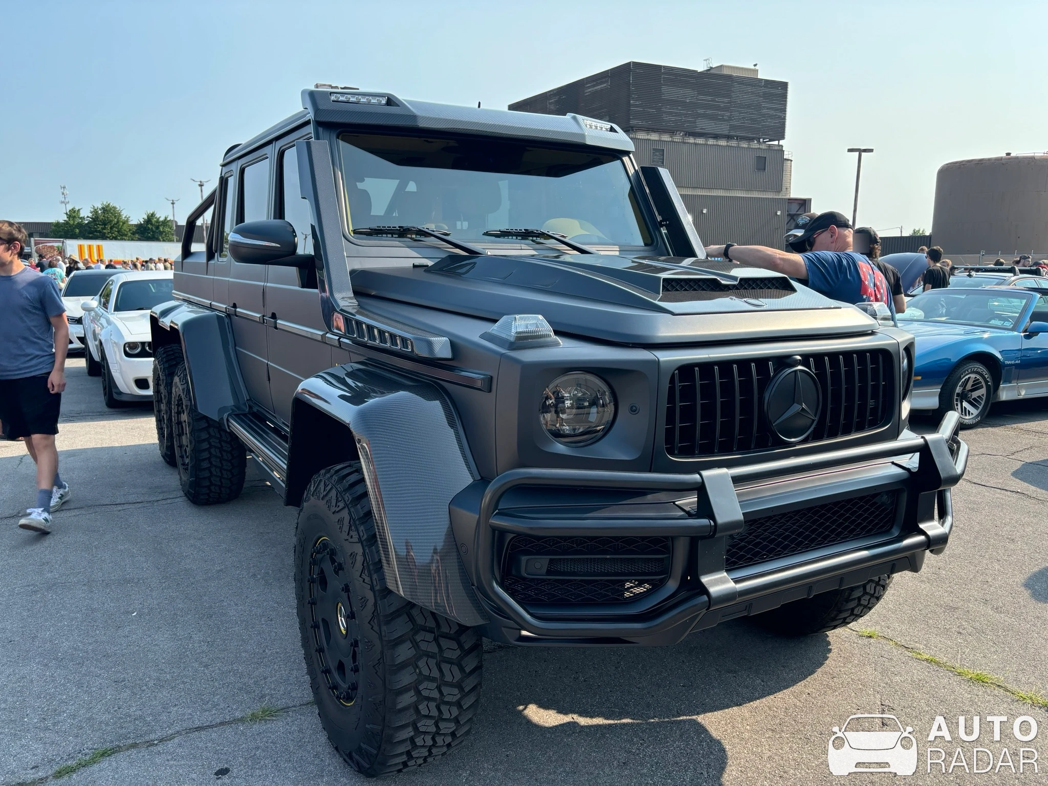 Mercedes-AMG Brabus G 900 XLP 6x6 Adventure Superblack spotted in Rochester, United States
