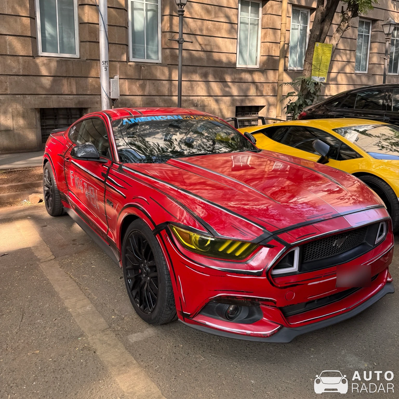 Ford Mustang GT spotted in Mumbai, India
