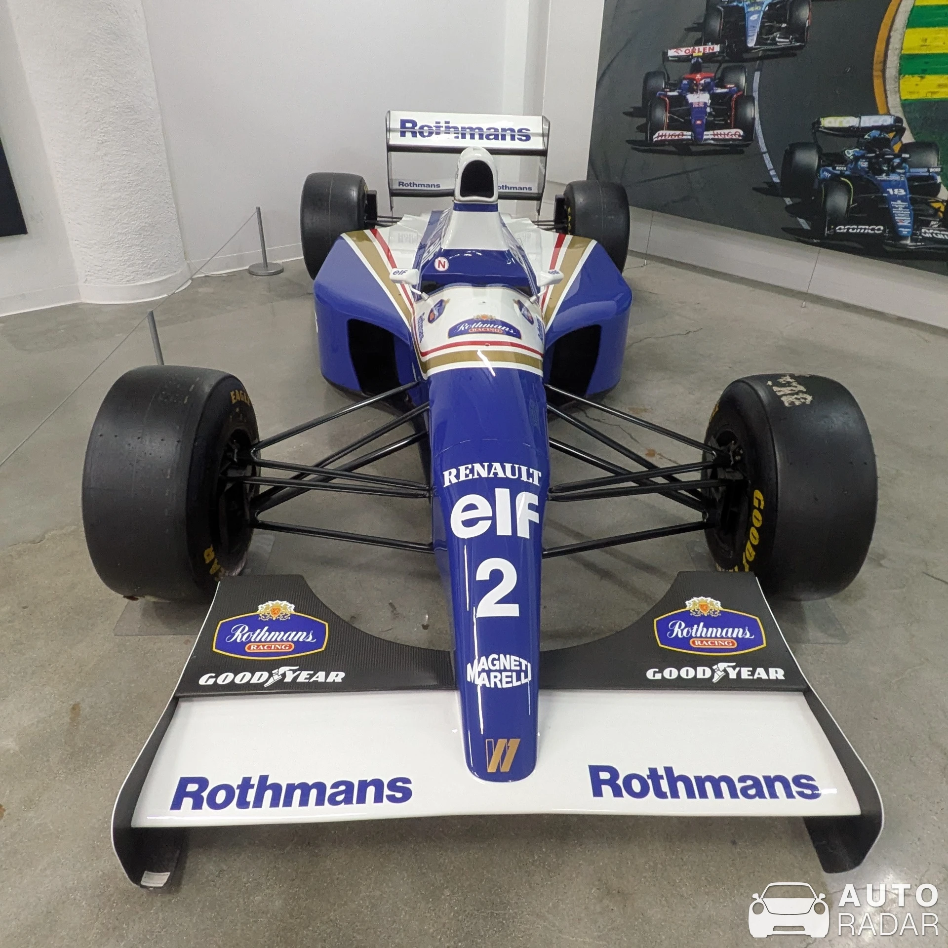 Williams FW15 spotted in Los Angeles