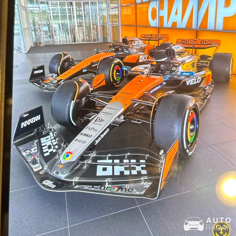 McLaren MCL36 spotted in London