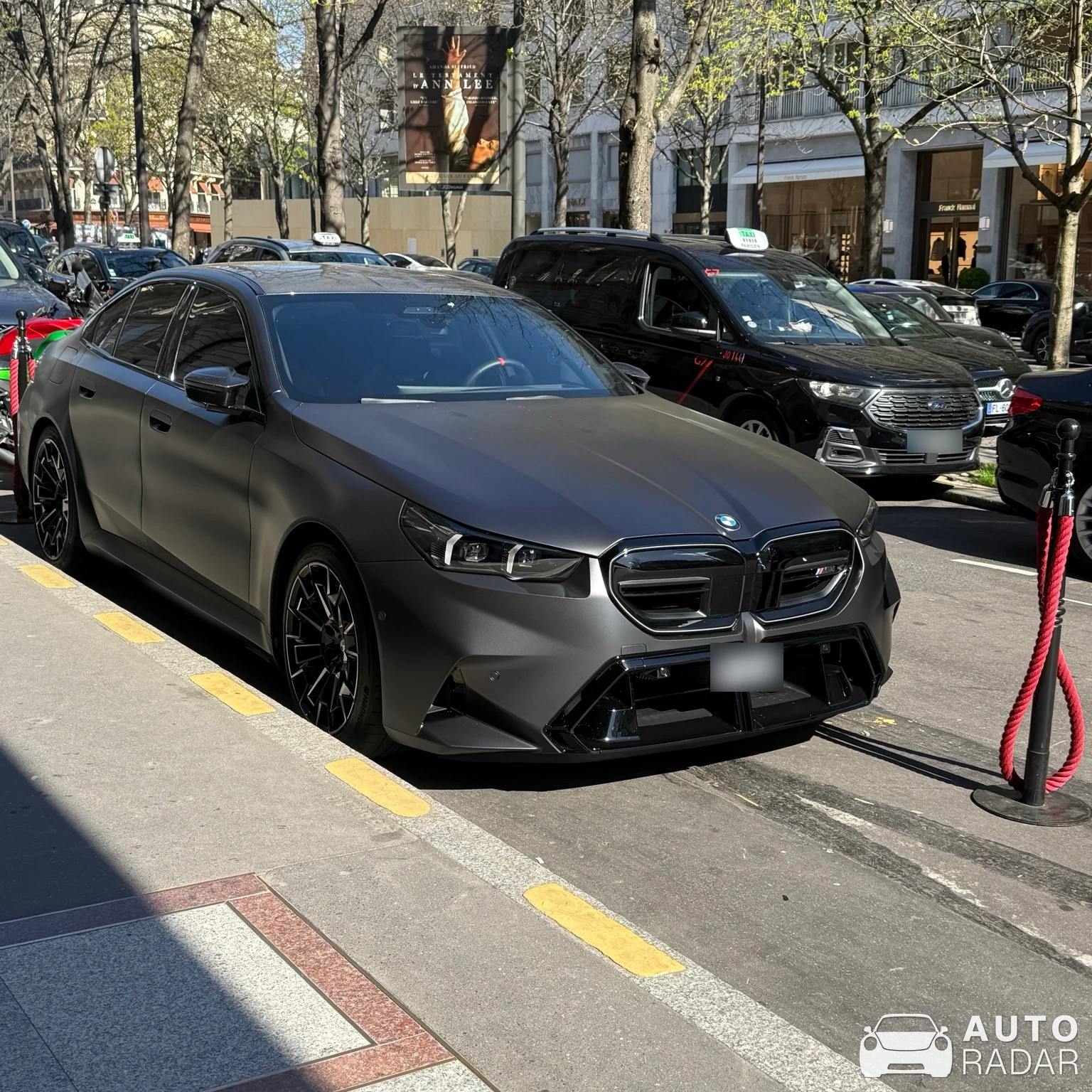 BMW i5 M60 G60 spotted in Paris