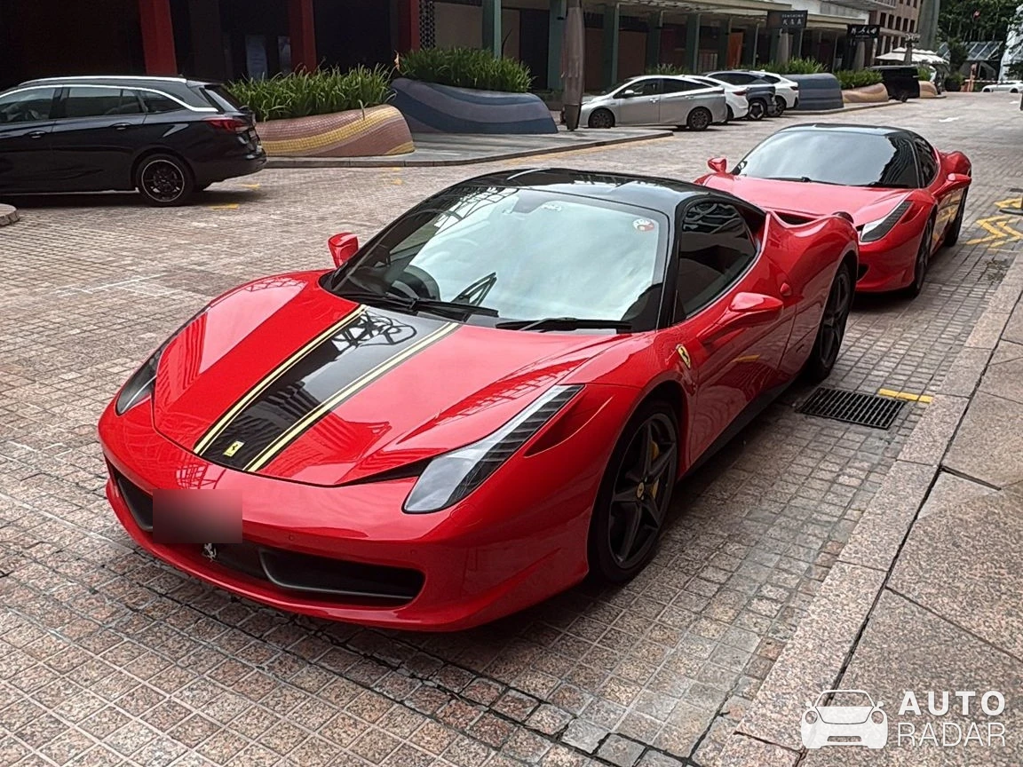 Ferrari 488 GT3 spotted in Singapore