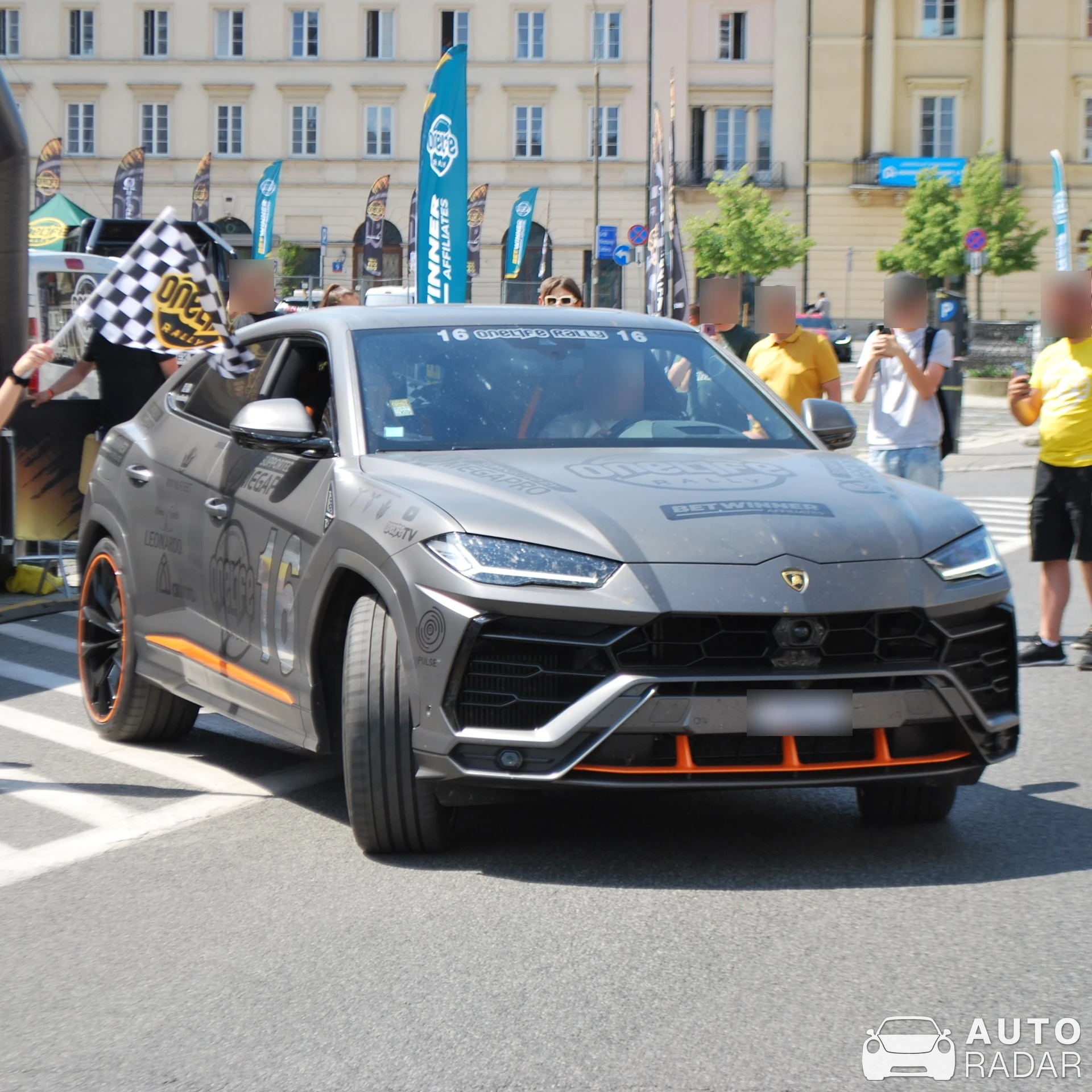 Lamborghini Urus spotted in Warszawa, Poland